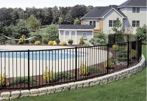 iron fence