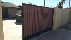 iron fence